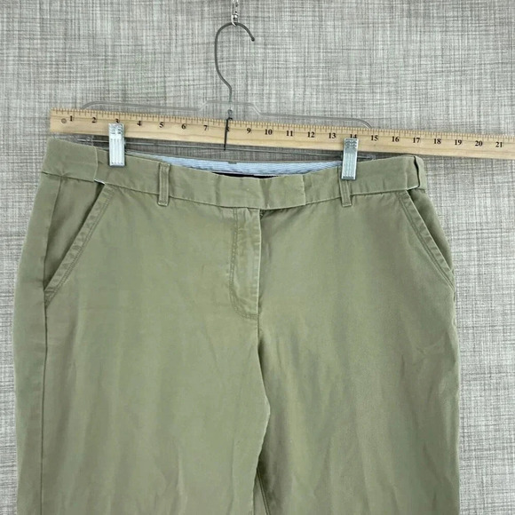 Lands End Chino Pants Womens 14p Brown 3799 - Picture 2 of 11